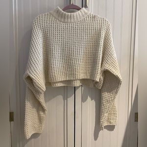 Cropped sweater